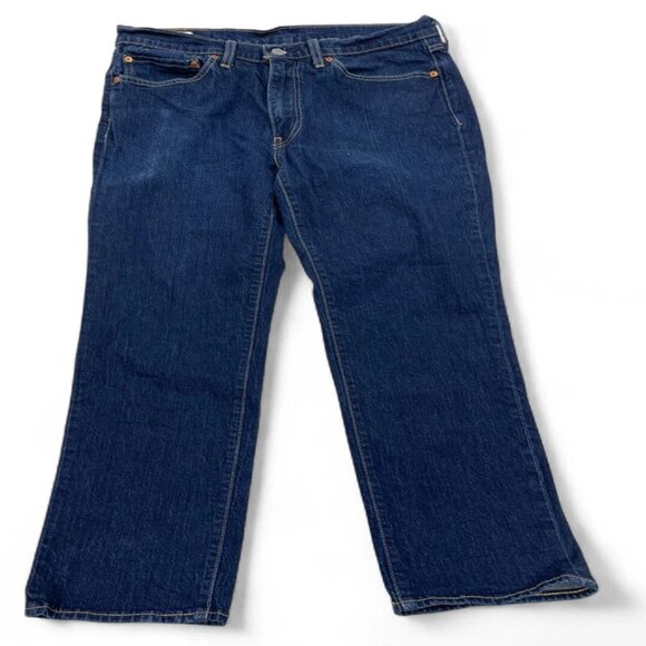 Levi's 541 Premium Blue BIG E Denim Jeans Men's Actual 32 x 27 Rockabilly - Picture 3 of 15